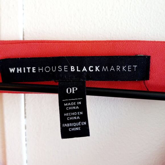 WHBM Bell Sleeve Keyhole Back Top - Picture 2 of 7